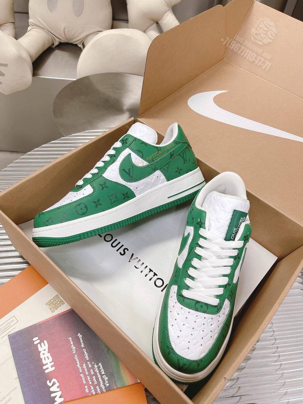 Кроссовки Louis Vuitton x Nike Air Force 1