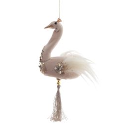 GAEM Украшение новогоднее "Лебедь", L10,5 W7 H23 см, 4в.