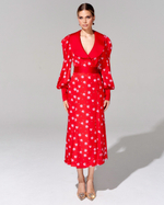 Платье длины миди