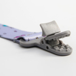 5421487 Держатель для соски - пустышки на ленте «Единороги»