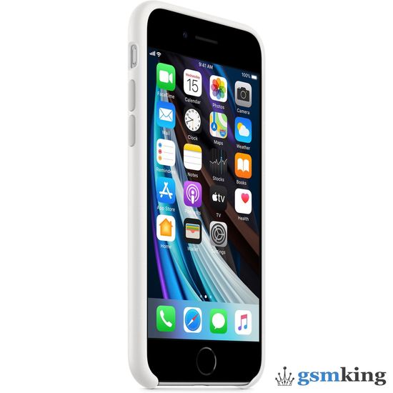 Silicone Case iPhone 7 | 8 | SE 2020 | 2022 White (Белый)