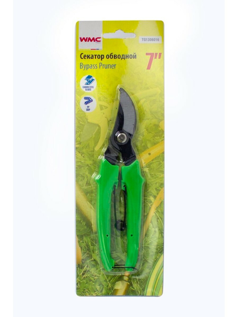 Секатор садовый с фиксацией(L-160мм) WMC TOOLS WMC-TG1306016