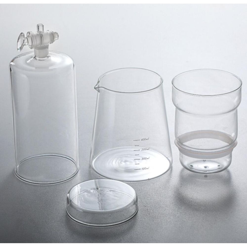 Кофеварка для холодного заваривания кофе, 400 мл стекло P.L.- Barbossa