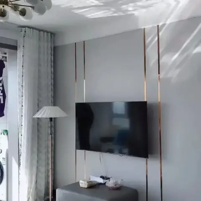 Молдинг декоративный самоклеящийся металлический золото 20 мм