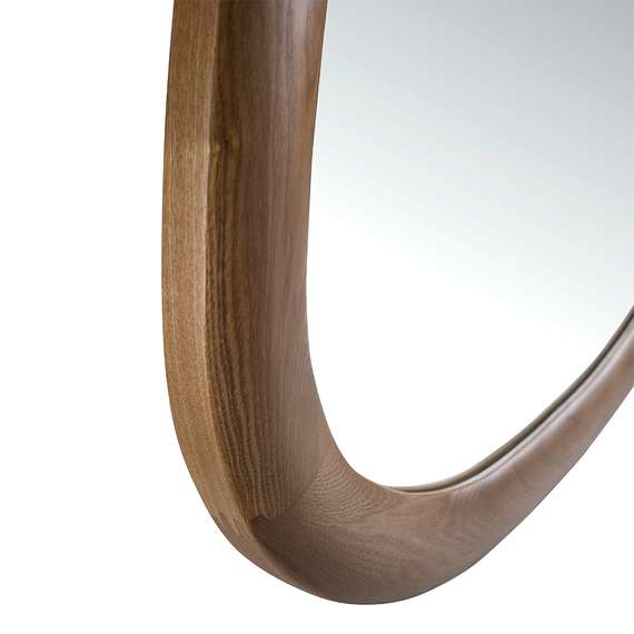 Зеркало Angel Cerda 3245, 95х75 см, орех