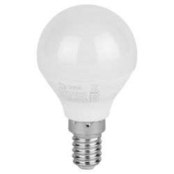 Лампа светодиодная ЭРА RED LINE LED P45-10W-865-E14 R 10Вт шар холодный дневной свет E14 | Лампы cветодиодные Шар (G/P)