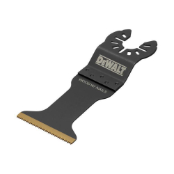 Титановое лезвие DeWalt, по дереву и металлу, 55 x 44 мм, DT20736