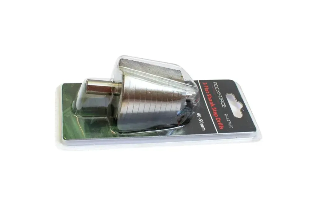 Сверло ступенчатоеHSS4241( 40-50мм)в блистере RockForce##Rock FORCE RF-44742C
