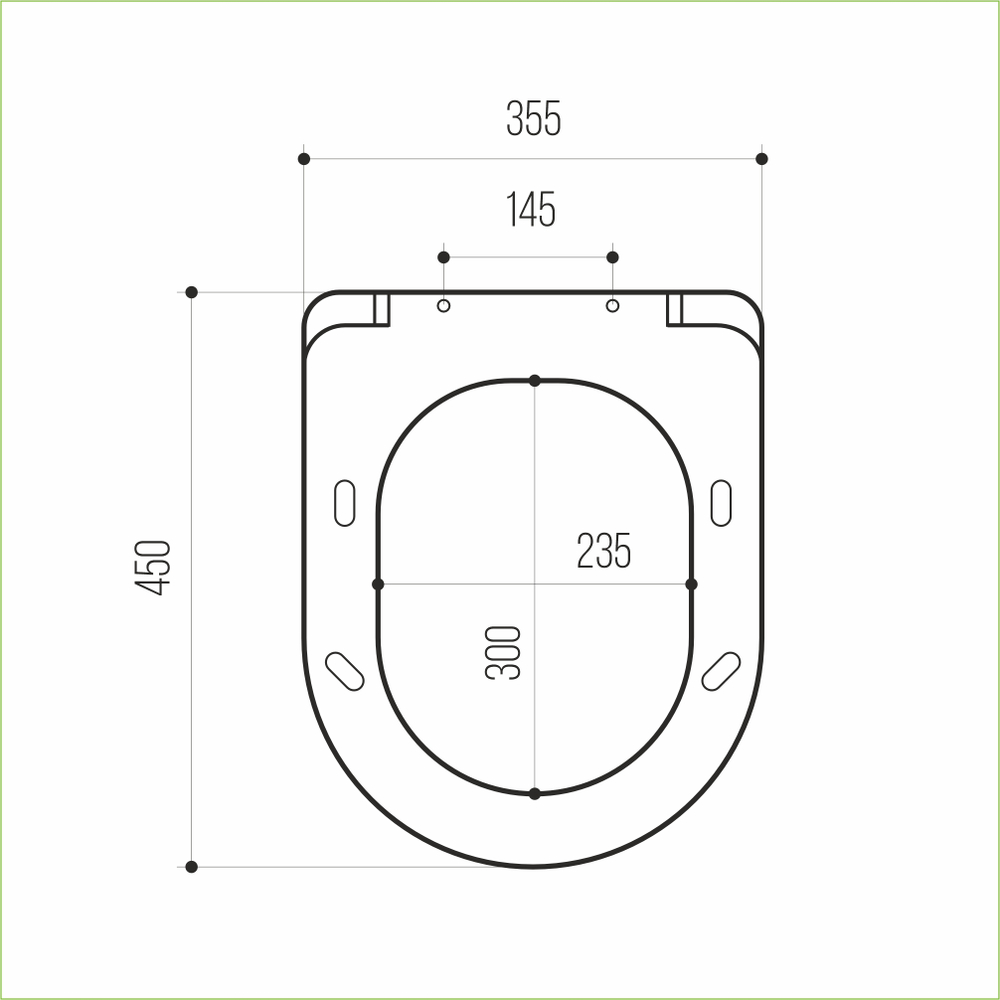 Сиденье для унитаза  WAVE TOR полипропилен, микролифт, БЕЛЫЙ глянец
