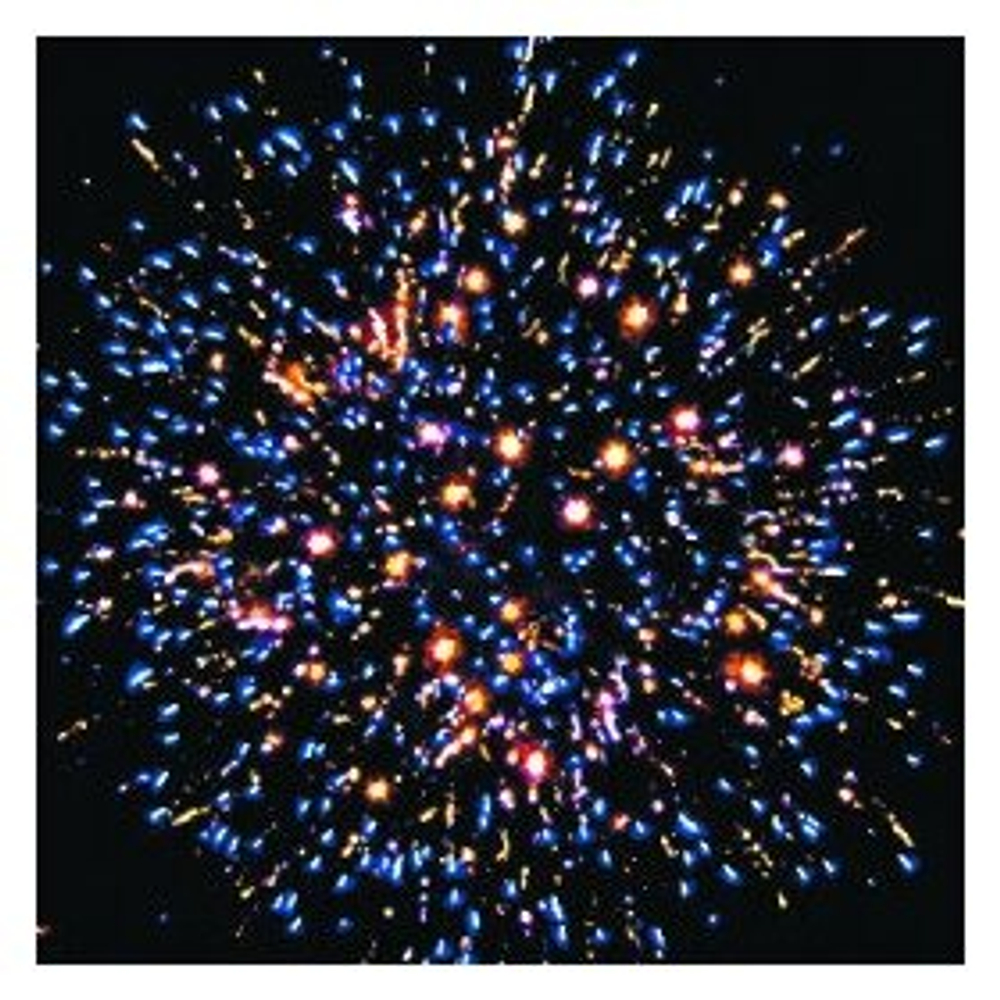 Фейерверк батарея салютов на 100 залпов" Новогодняя затея" Р8475 100залпов,калибр 1,25