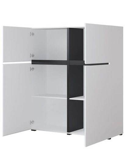 Комод высокий Лайн 4дв Н1390х1194х400