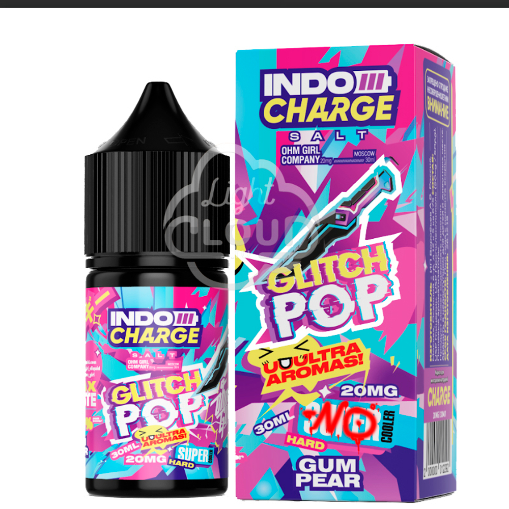 Glitch Pop by Indo Charge Salt [NO Cooler] 30мл