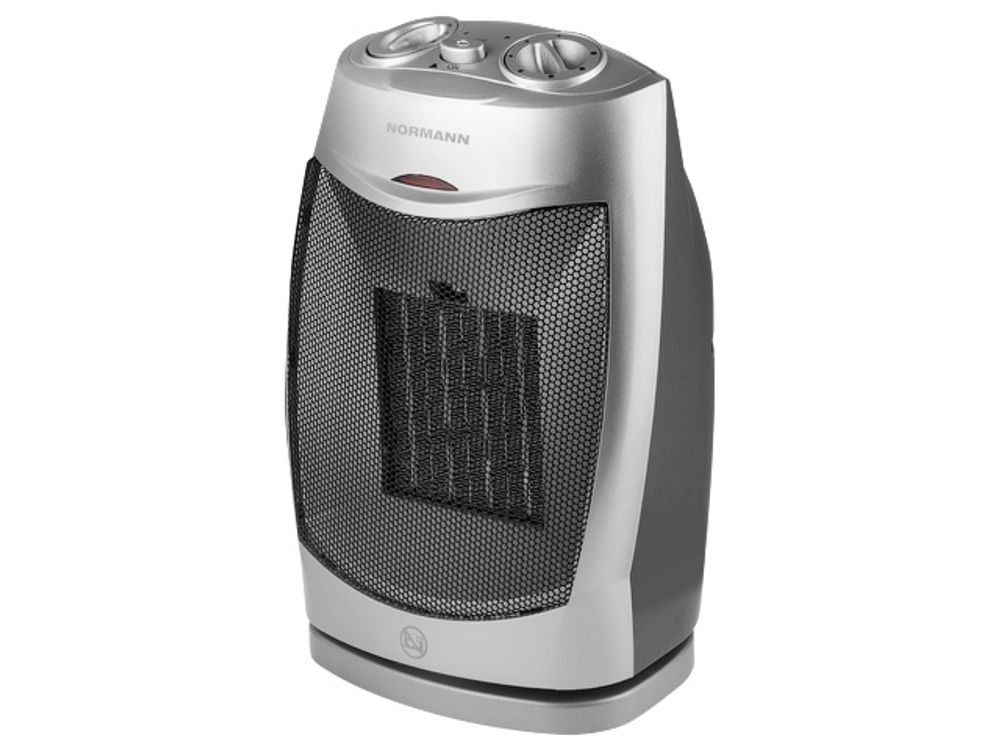 Тепловентилятор электрический NORMANN AFH-153 (1500 Вт, керамика, термостат, поворотный) (AFH-153)