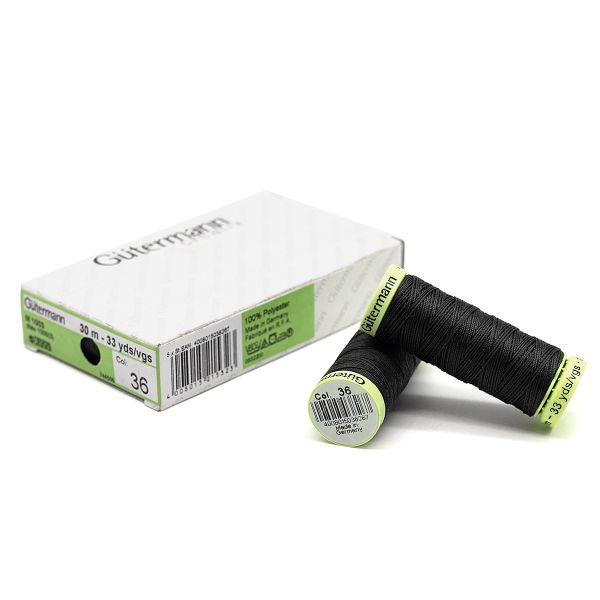 Нитки отделочные Gutermann Top Stitch 30 (30 метров), 5 кат. | 036 серый
