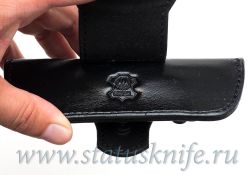 Чехол кожаный черный для МБШ Флиппер 95, Хати, Ф3фотография - 3