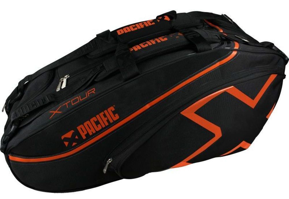 Сумка теннисная Pacific X Tour Racquet Bag 2XL (Thermo) - black/orange