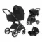 Коляска 3 в 1 Luxmom Aurum Black