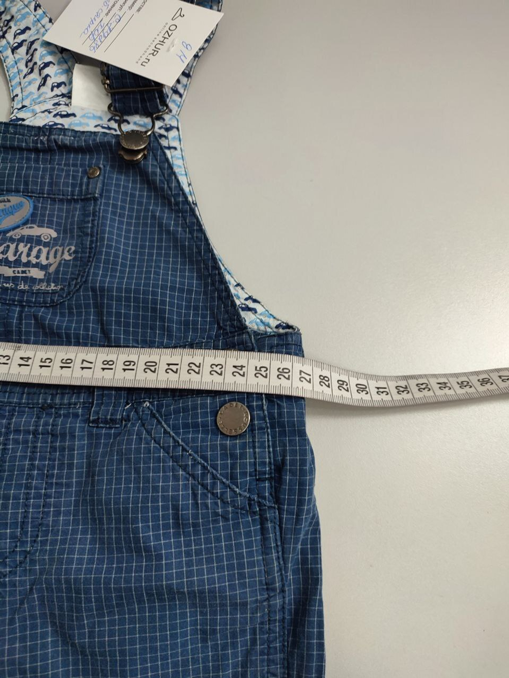 Полукомбинезон Garage  из хлопка на 1 год