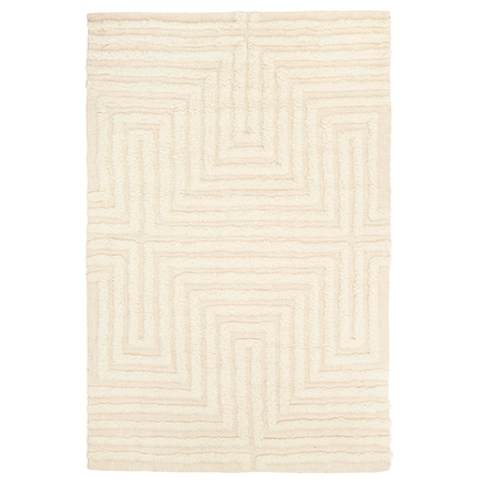 Ковер из новозеландской шерсти и хлопка shimla из коллекции ethnic, 120х180см