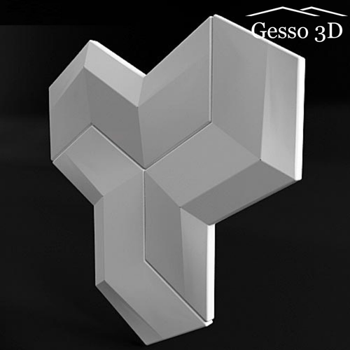 Гипсовая 3D панель Arrakis