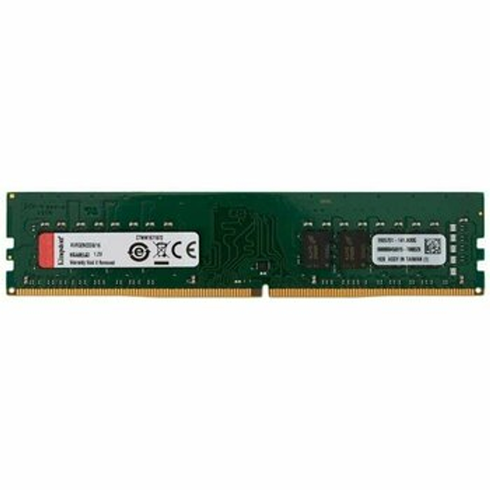 Оперативная память KINGSTON ValueRAM DDR4 16GB 3200MHz CL22 UDIMM KVR32N22D8/16