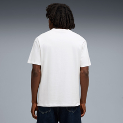 PUMA X SCUDERIA FERRARI МУЖСКАЯ ФУТБОЛКА PREMIUM, БЕЛЫЙ