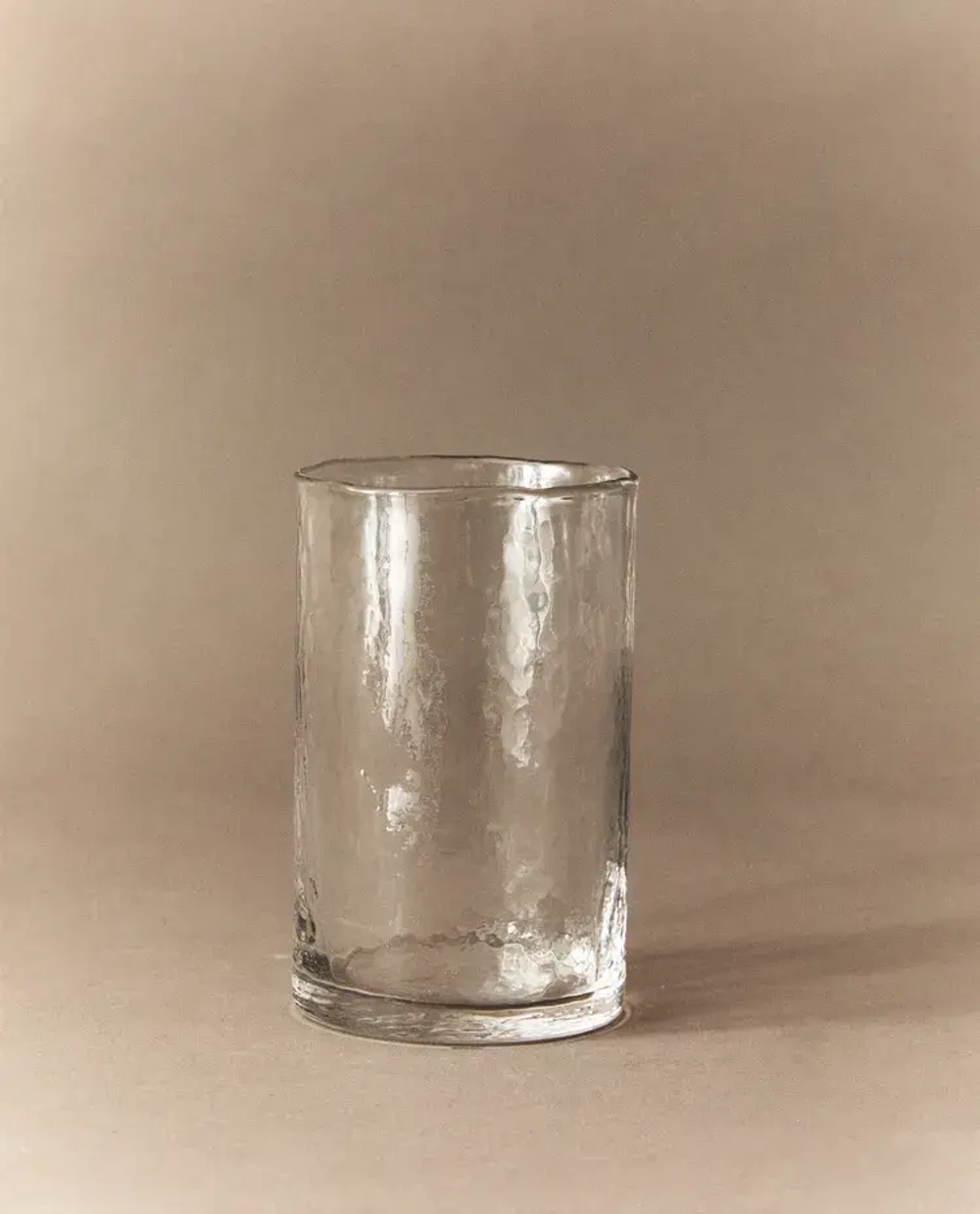 ZARA HOME СТАКАН ИЗ СТЕКЛА АСИММЕТРИЧНОЙ ФОРМЫ ДЛЯ ПРОХЛАДИТЕЛЬНЫХ НАПИТКОВ