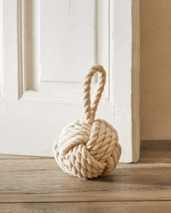ZARA HOME ВЯЗАНЫЙ ДВЕРНОЙ ДЕРЖАТЕЛЬ