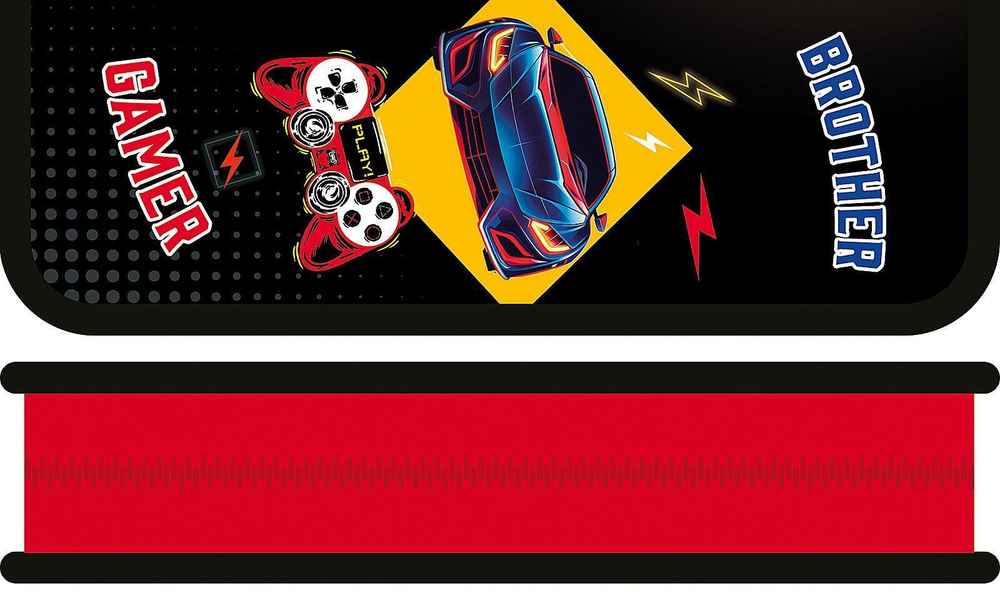 Пенал 1 секц. малый 190/65 "Brother gamer 2025" (Пчелка)