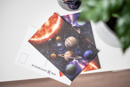 Открытка "Солнечная система"