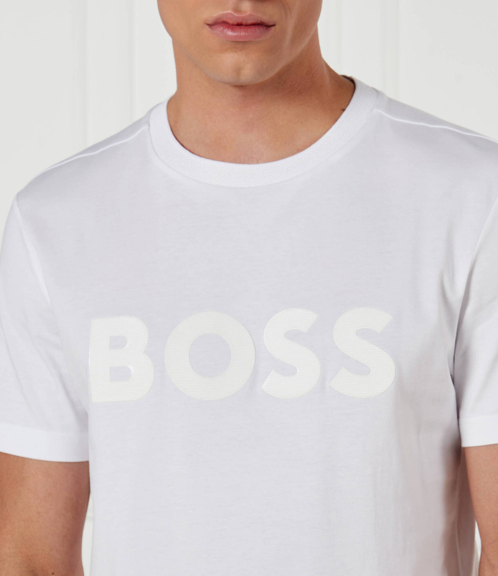 Футболка Mirror BOSS GREEN - белый(50525087)