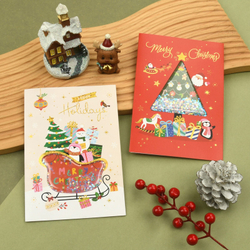 Открытка объемная "Christmas Card"