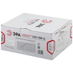 СНК-1500-Ц ЭРА Стабилизатор напр. компакт, ц.д., 160-260В/220В, 1500ВА