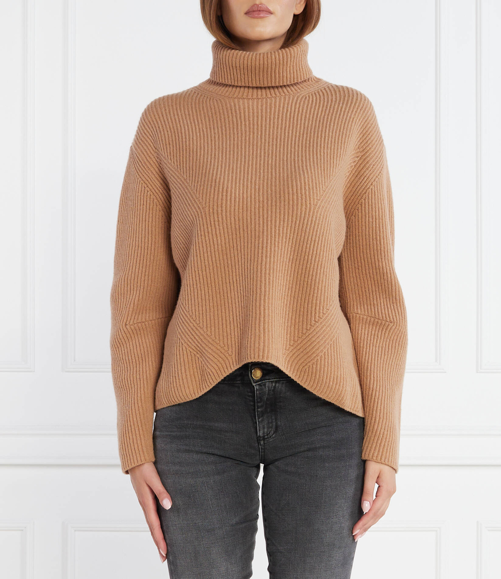 Хлопковый гольф Pinko - коричневый(102247 A1CH)