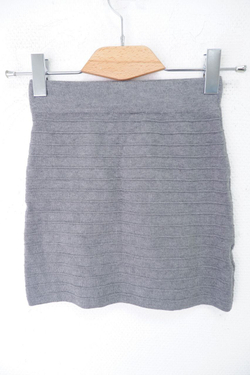 Юбка Promod серая обтягивающая на 10-11 лет