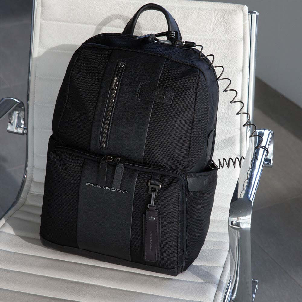 Рюкзак для ноутбука Piquadro BRIEF2 BagMotic/Nero
