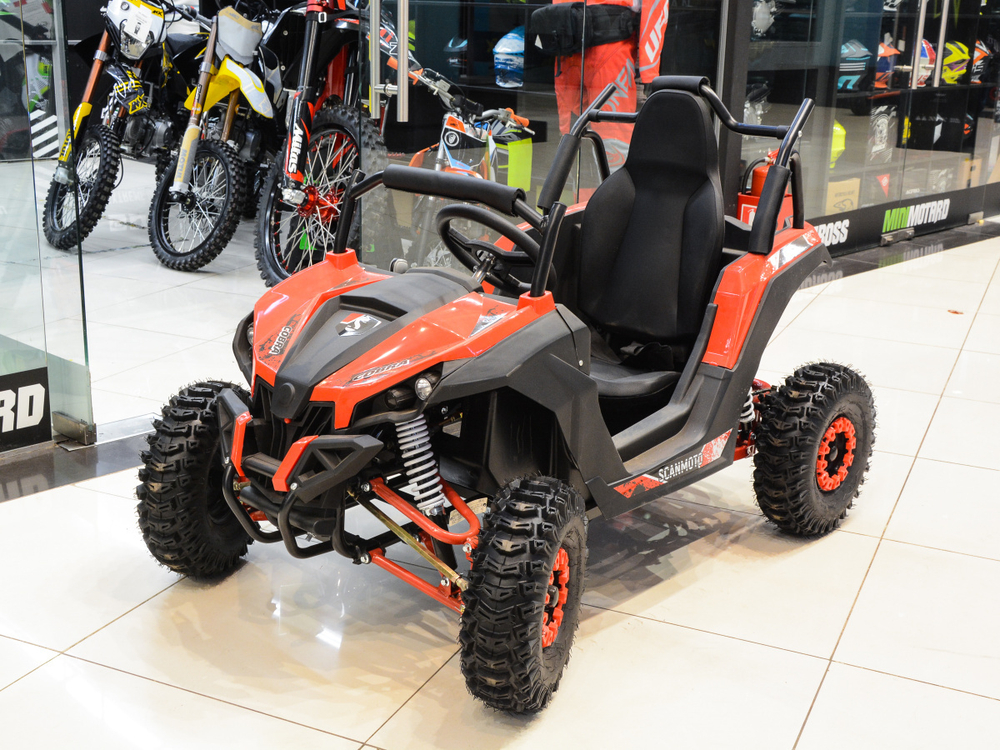 Багги SCANMOTO COBRA красный (электро)