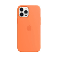 Чехол для iPhone Apple iPhone 12 Pro Max Silicone Case Orange