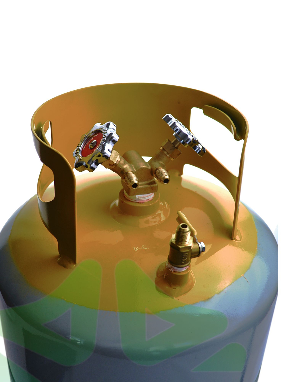 Двухвентильный баллон для сбора фреона 22 литра