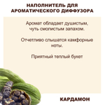 КАРДАМОН - Наполнитель для ароматического диффузора