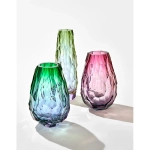Ваза Moser Stones Alexandrite & Green, 31 см