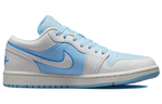 Кроссовки Jordan Air Jordan 1 Low "Ice Blue" (Женская размерная сетка)
