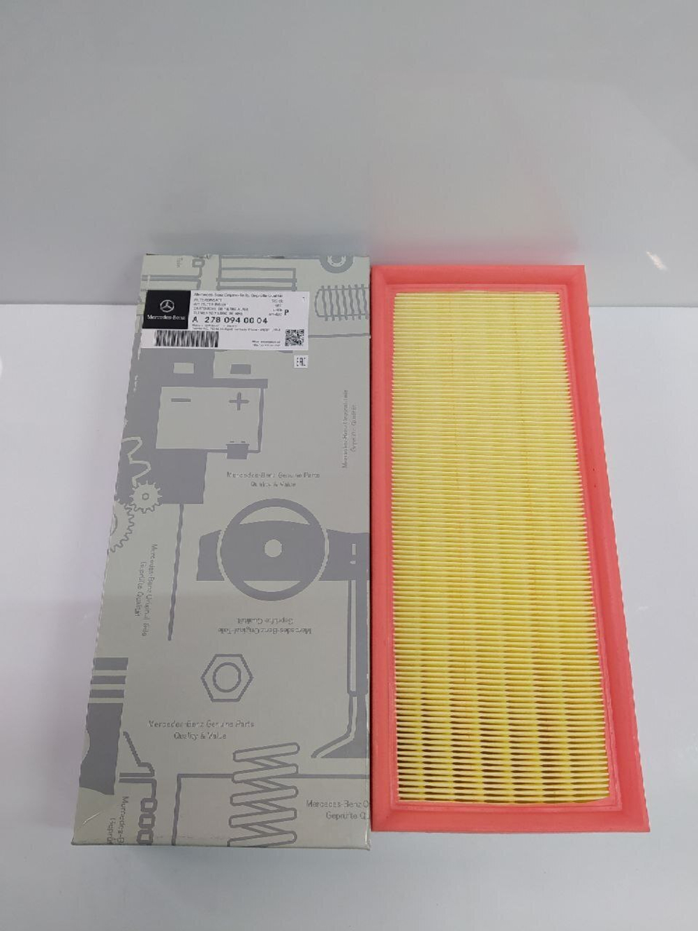 Фильтр воздушный Оригинал MERCEDES BENZ A2780940004