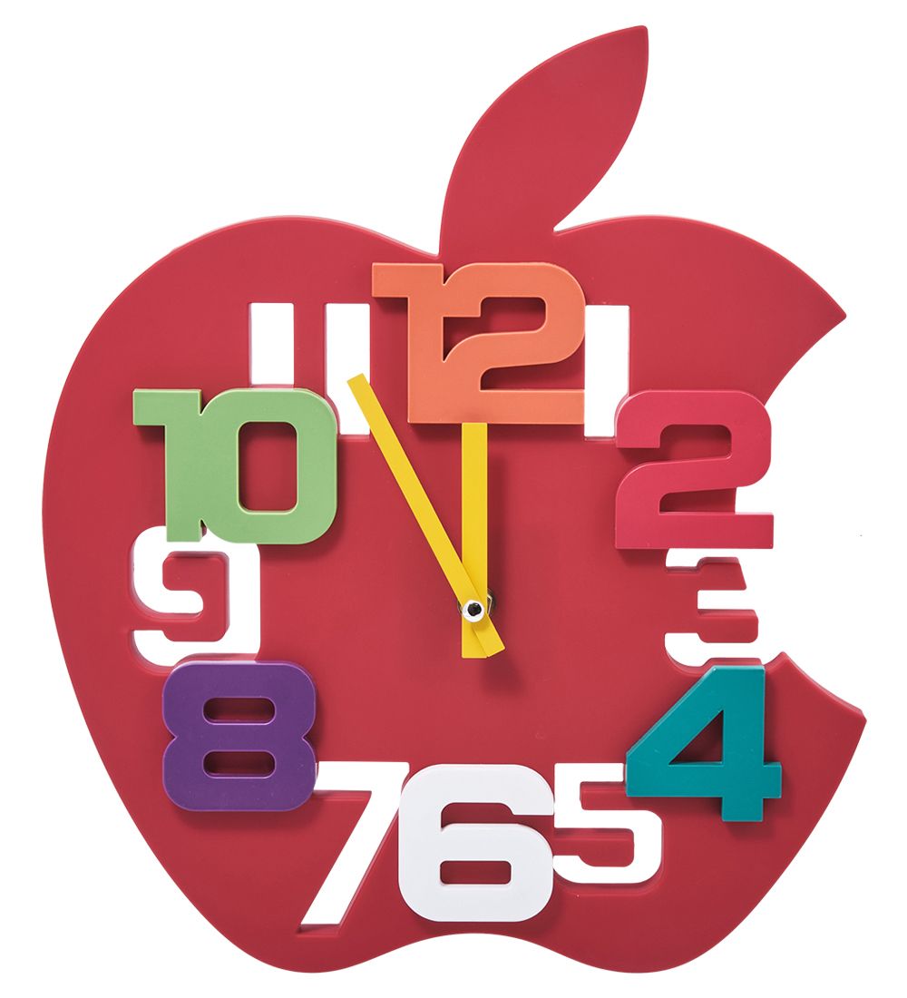 CL-73/1 Часы «Яблоко» красный