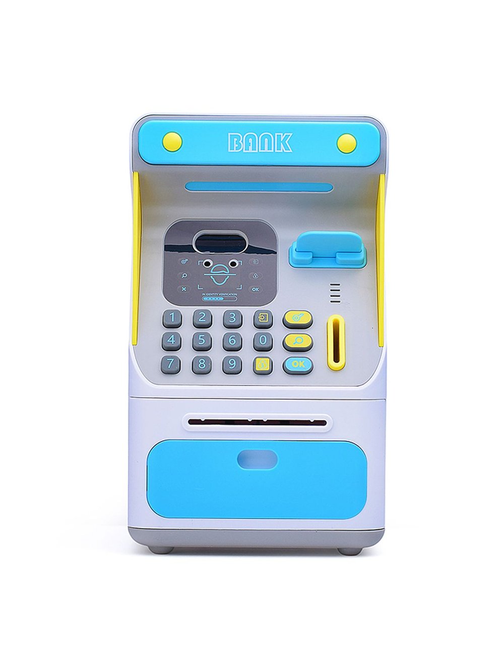 Игрушка Копилка Банк, цвет голубой