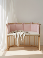 Бортик плоский розовый мини