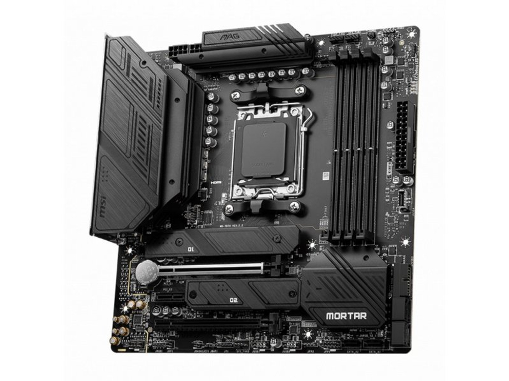 Материнская плата MSI MAG B650M Mortar Wifi, Socket AM5, AMD B650, mATX, RTL