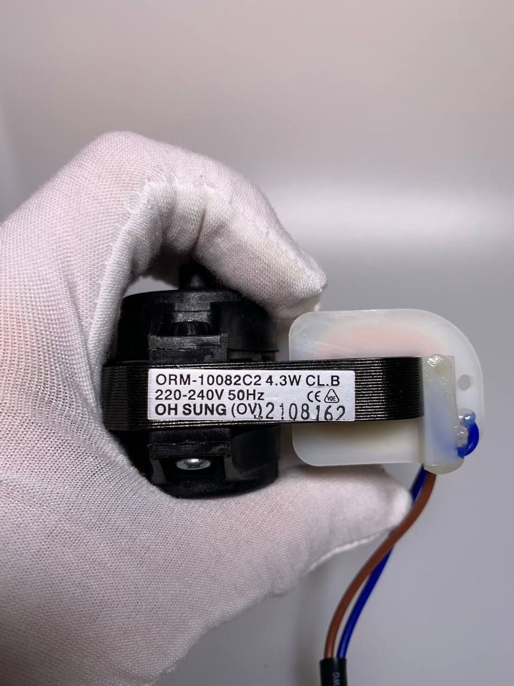 Двигатель вентилятора холодильника INDESIT, ARISTON, STINOL (ORM-10082C2, 4.3W) зам. C00851559