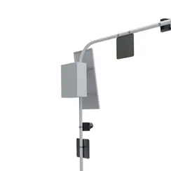 Автономная светофорная сигнализация со знаком на опоре (солнечная панель 200 Вт)