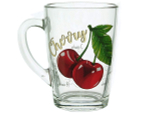 Кружка "Капучино" Полезная вишня 300мл